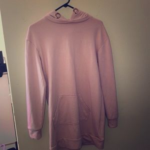 Long hooded dress